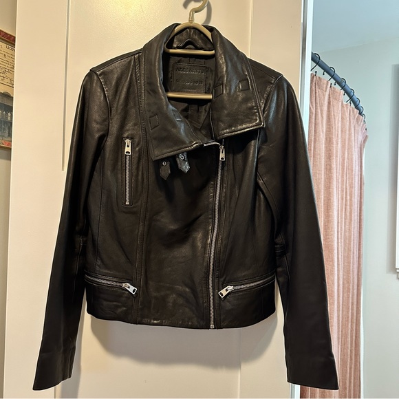 ALLSAINTS Bales Biker Jacket - Picture 4 of 6